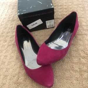 BUNDLE NOW Magenta pink rock & Republic flats